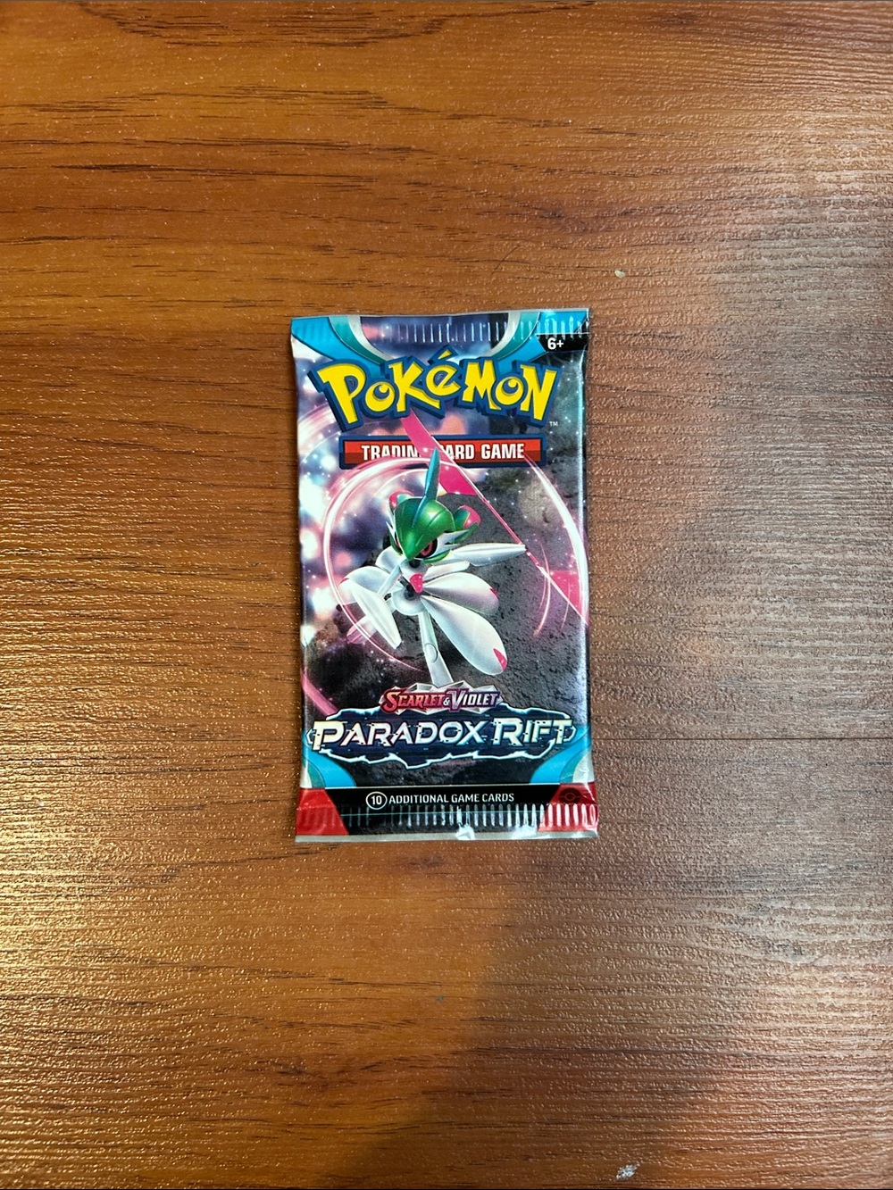 Pokemon Paradox Rift Booster Pack - Blue/Teal Wrapper